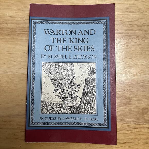 Warton And The King Of The Skies By Russell E Erickson Paperback Vintage 1989 - Picture 1 of 9